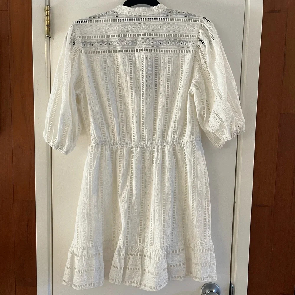 Anthropologie Forever That Girl Eyelet Dress - Picture 2 of 5